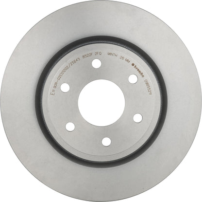 BREMBO 09B55211C02 Brembo 09.B552.11 UV Coated vented Front Brake Rotor NISSAN OE# 40206EA00A