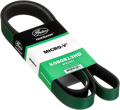 Gates K080813HD FleetRunner Micro-V Serpentine Drive Belt