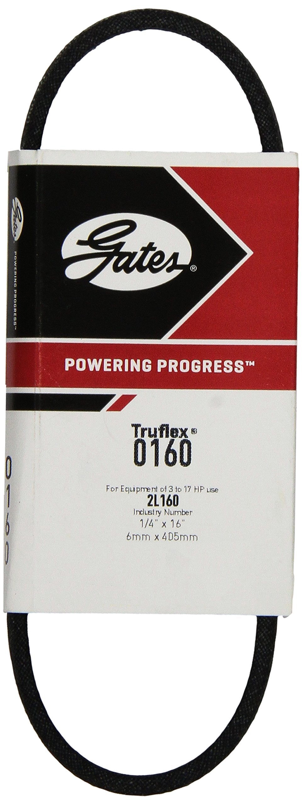Gates 0160 Truflex Fhp Low Horse Power V Belt