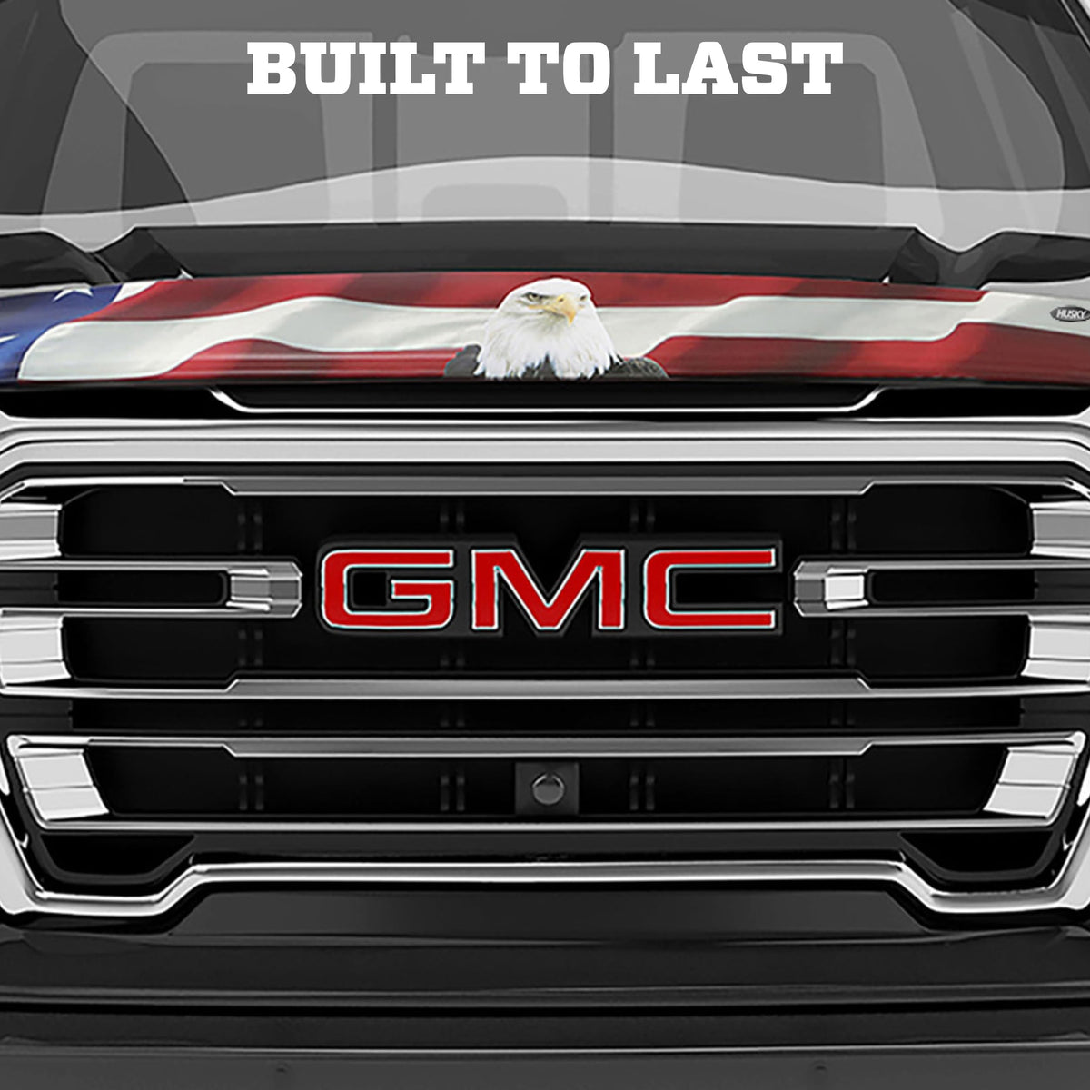 Husky Liners 2818570 Hood Protector w/American Flag