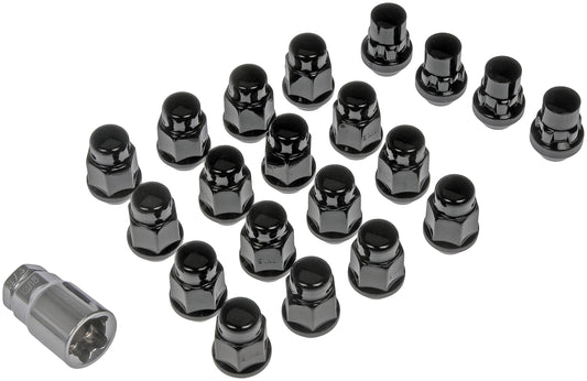 DORMAN 711-346 Dorman 711-346 BLACK CHROME ACORN M12-1.50