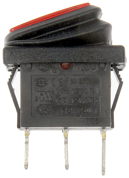 Dorman 84823 Mini Rocker Switch Waterproof Universal Fit