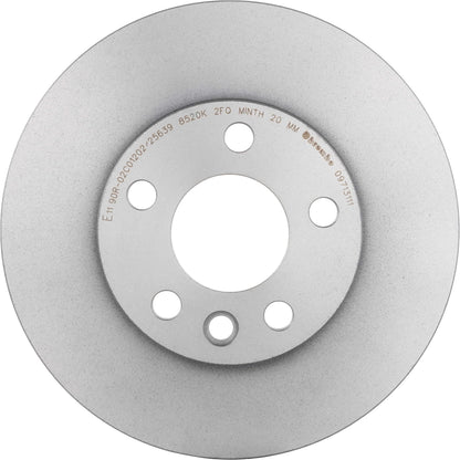 BREMBO 09B53511C02 Brembo 09.B535.11 UV Coated vented Front Brake Rotor CHEVROLET OE# 25955931