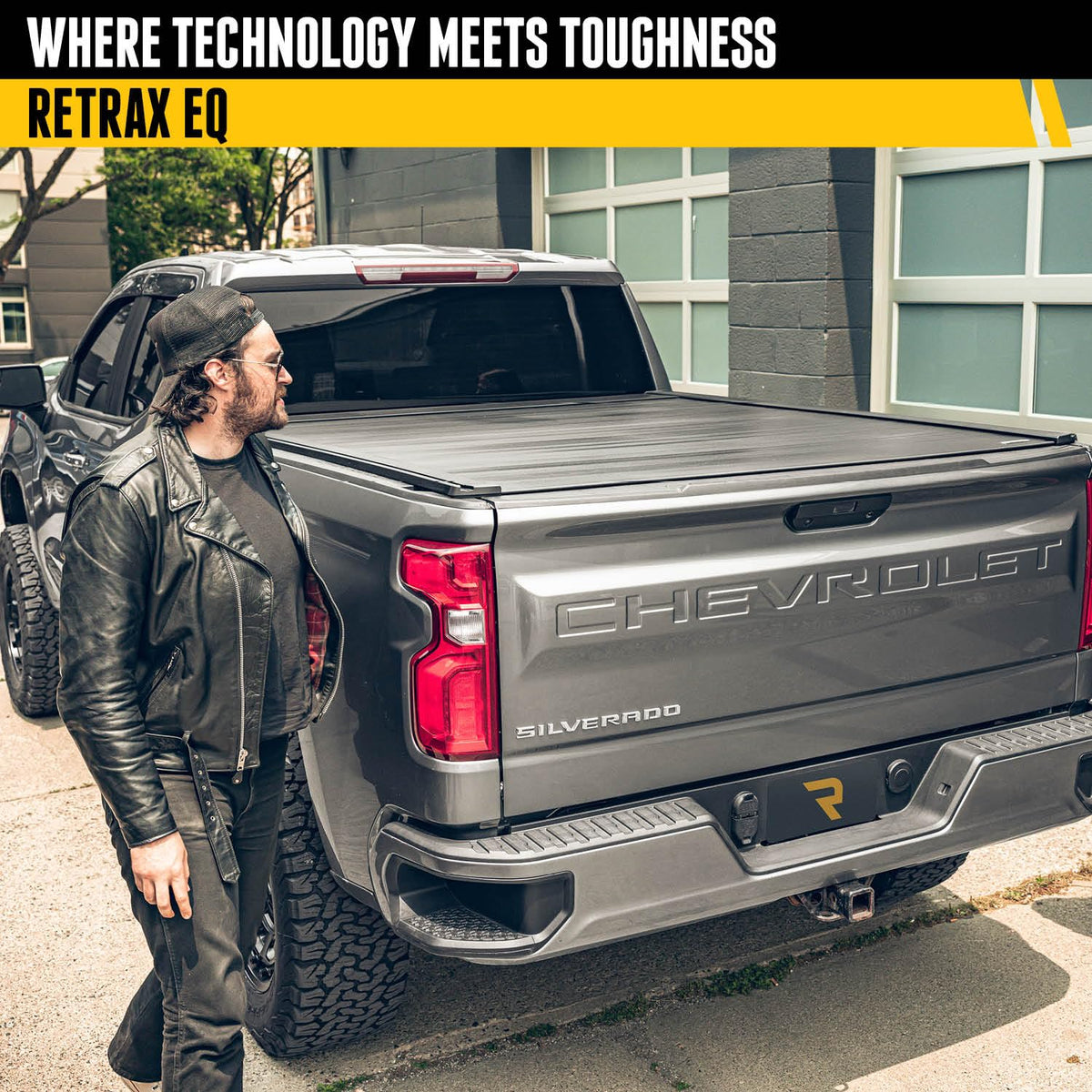 Retrax EQ0379 RealTruck Retrax EQ Retractable Truck Bed Tonneau Cover – EQ0379 – Fits 2021-2023 Ford F-150 Super Crew/Cab, Reg. Cab 6' 5" Bed (77.5")