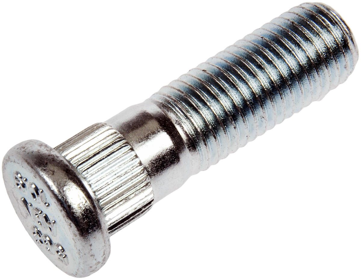 DORMAN 610-568 Dorman 610-568 M12-1.50 Serrated Wheel Stud - 12.97 mm Knurl, 42.5 mm Length Compatible with Select Models, 10 Pack (Made in USA)