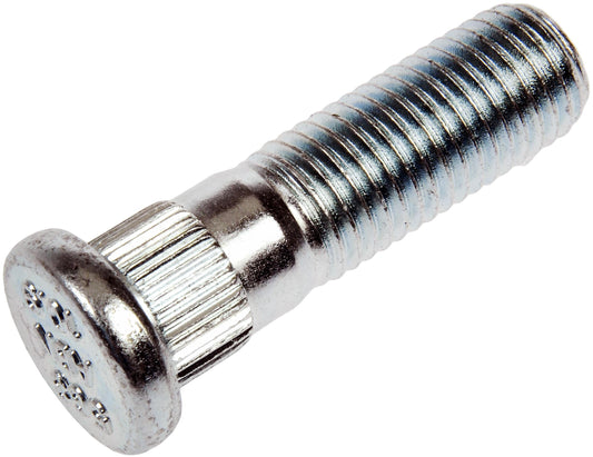 DORMAN 610-568 Dorman 610-568 M12-1.50 Serrated Wheel Stud - 12.97 mm Knurl, 42.5 mm Length Compatible with Select Models, 10 Pack (Made in USA)