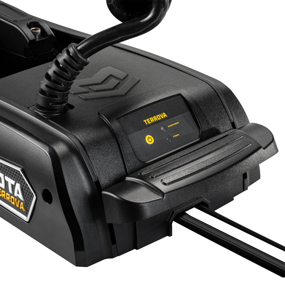 Minn Kota 1358211 Minn Kota Terrova QUEST Brushless Bow-Mount Electric Trolling Motor with MEGA Side Imaging – 90/115 Lb. Thrust, 60 In. Shaft, Freshwater