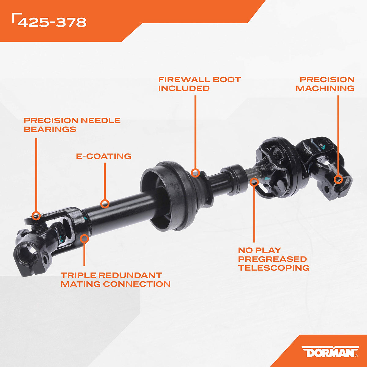 DORMAN 425-378 Dorman 425-378 LOWER STEERING SHAFT