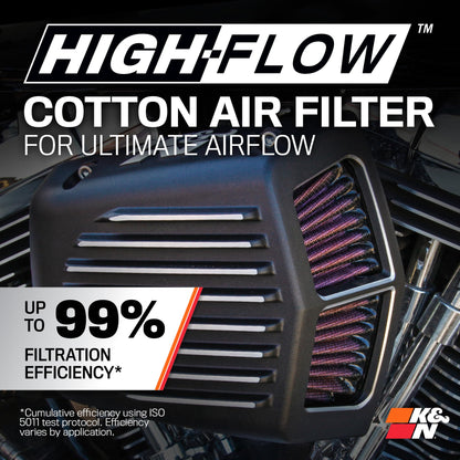 K&N FILTER RK-3953 K&N Cold Air Intake System: Powersports High-Flow Air Filter, RK-3953