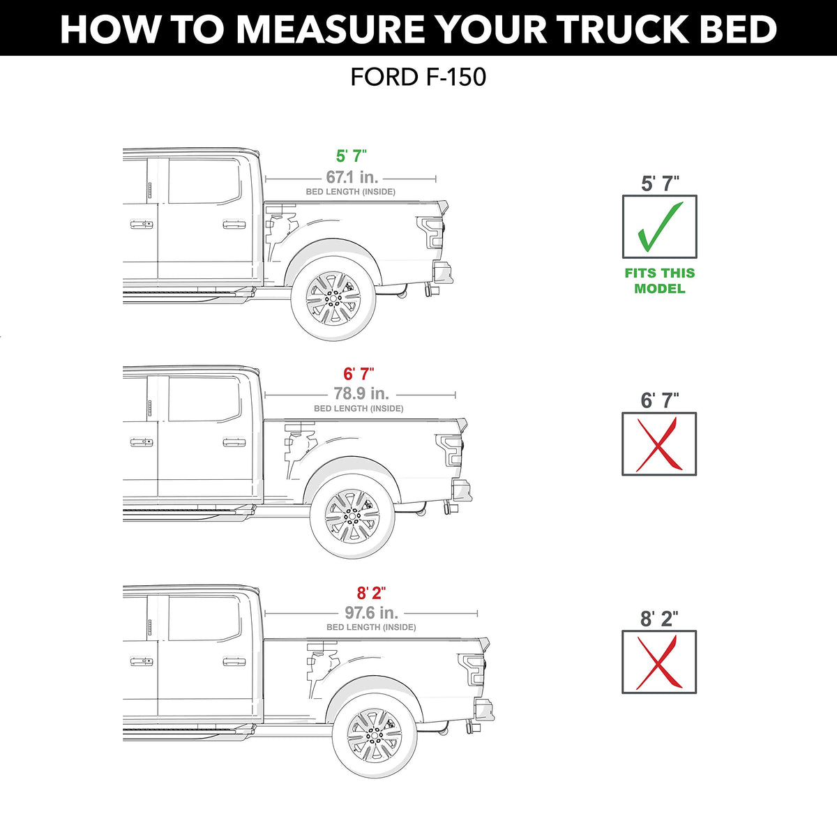 RealTruck 60373 RealTruck Retrax RetraxONE MX Retractable Truck Bed Tonneau Cover – 60373 – Fits 2015 - 2020 Ford F-150 Super Crew & Super Cab 5' 7" Bed (67.1")