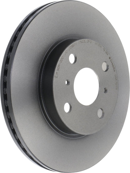 BREMBO 09A70711C02 Brembo 09.A707.11 UV Coated vented Front Brake Rotor PERODUA/TOYOTA/TOYOTA (FAW)/TOYOTA (GAC) OE# 4351252120