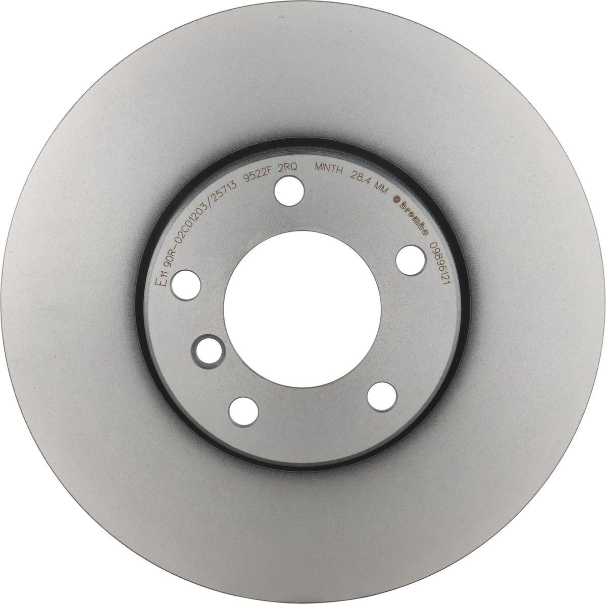 BREMBO 09896121C02 Brembo 09.8961.21 UV Coated vented Front Brake Rotor BMW OE# 34116767059