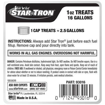 STAR BRITE 093016 STAR BRITE Star Tron Enzyme Fuel Treatment - Gasoline