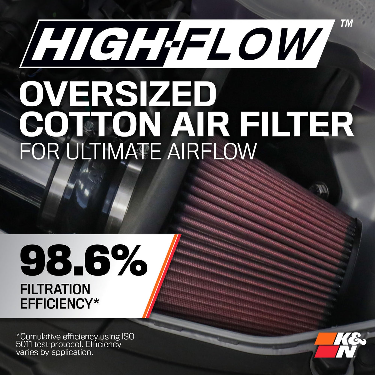K&N FILTER 57-1532 K&N Cold Air Intake System: High-Flow Air Filter, Increase Performance & Towing: Compatible with 2003-2007 Dodge/RAM: 2500,3500, 57-1532
