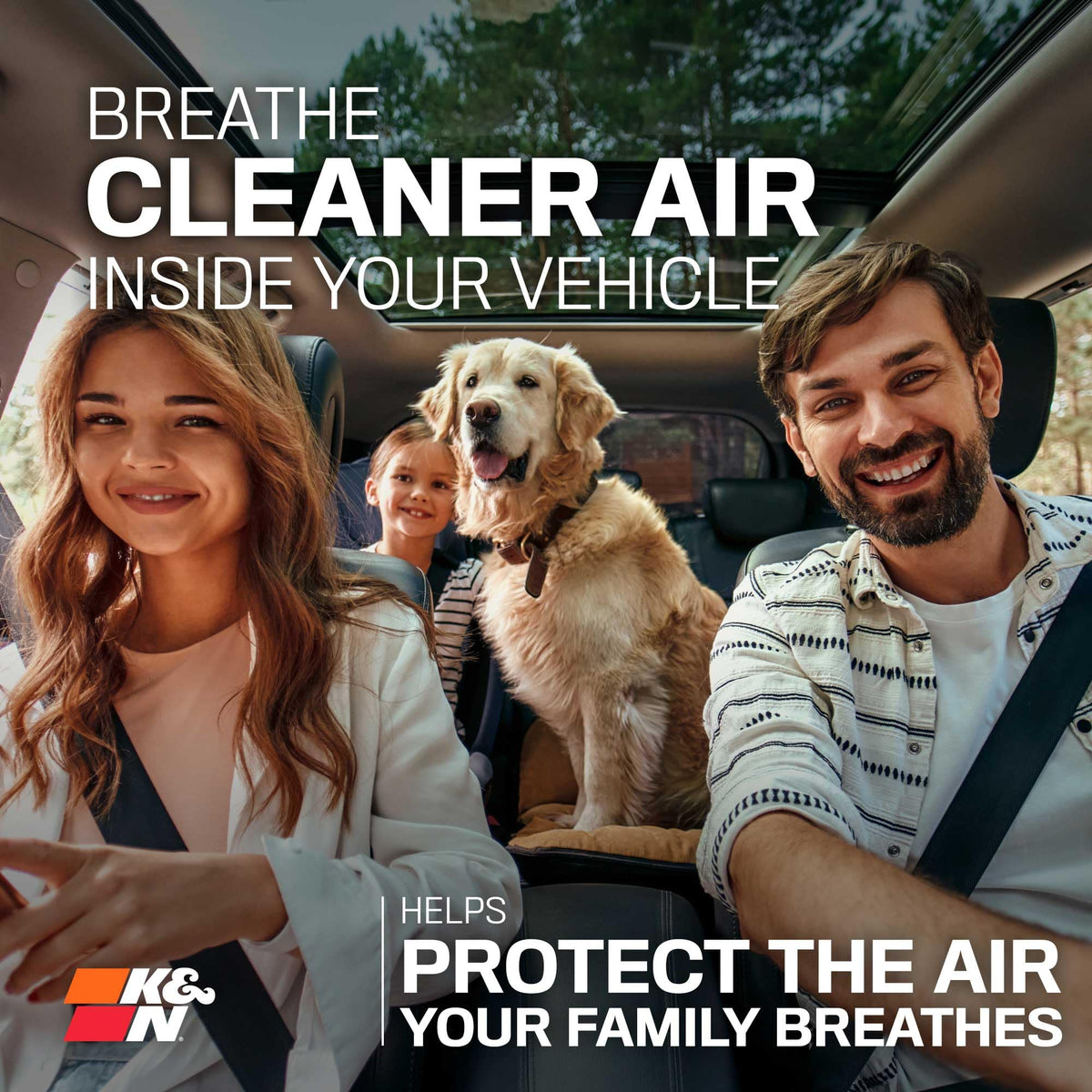 K&N FILTER VF2057 K&N LIFETIME Cabin Air Filter: Washable, Clean Air for your Cabin, VF2057