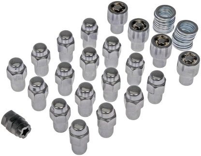 Dorman 711-248 Chrome Std. Mag 2-Pc 1/2-20, 20 Pack Universal