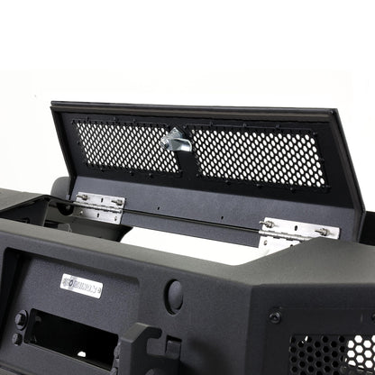 GO RHINO 34398T Go Rhino BR6 Front Bumper – Mild Steel, Textured Black – 24398T – Fits 2021 - 2024 Ford F-150 (Excludes Models with Active Park Assist & Adaptive Cruise Control)