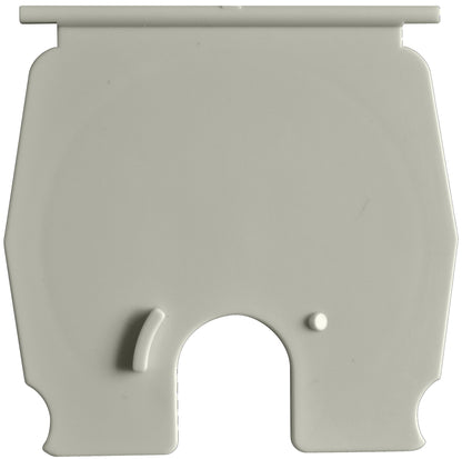 RV DESIGNER B142 RV Designer B142 - Flat-Sided Basic Electrical Cable Hatch, Colonial White