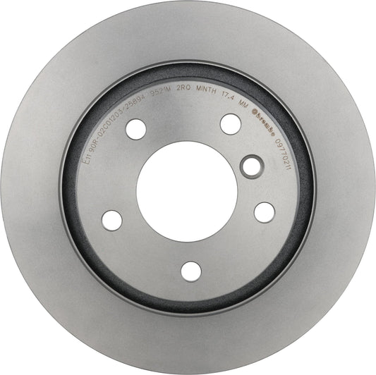 BREMBO 09770211C02 Brembo 09.7702.11 UV Coated vented Rear Brake Rotor BMW/BMW (BRILLIANCE) OE# 34216855154