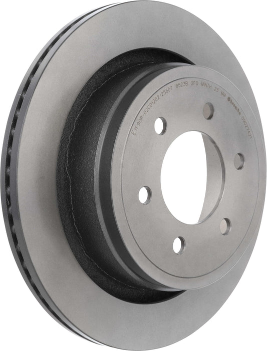 BREMBO 09D27421C02 Brembo 09.D274.21 UV Coated vented Rear Brake Rotor FORD (USA) OE# CL3Z2C026F