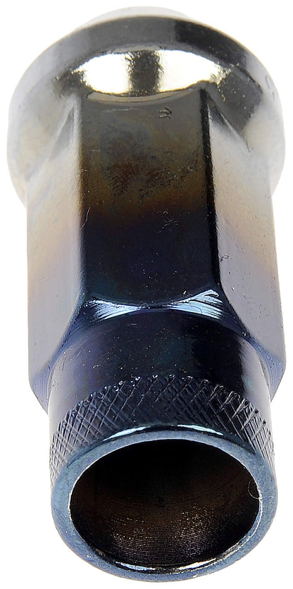 Dorman 713-385T TI-BLUE OPEN END KNURLED WHEEL NUTS