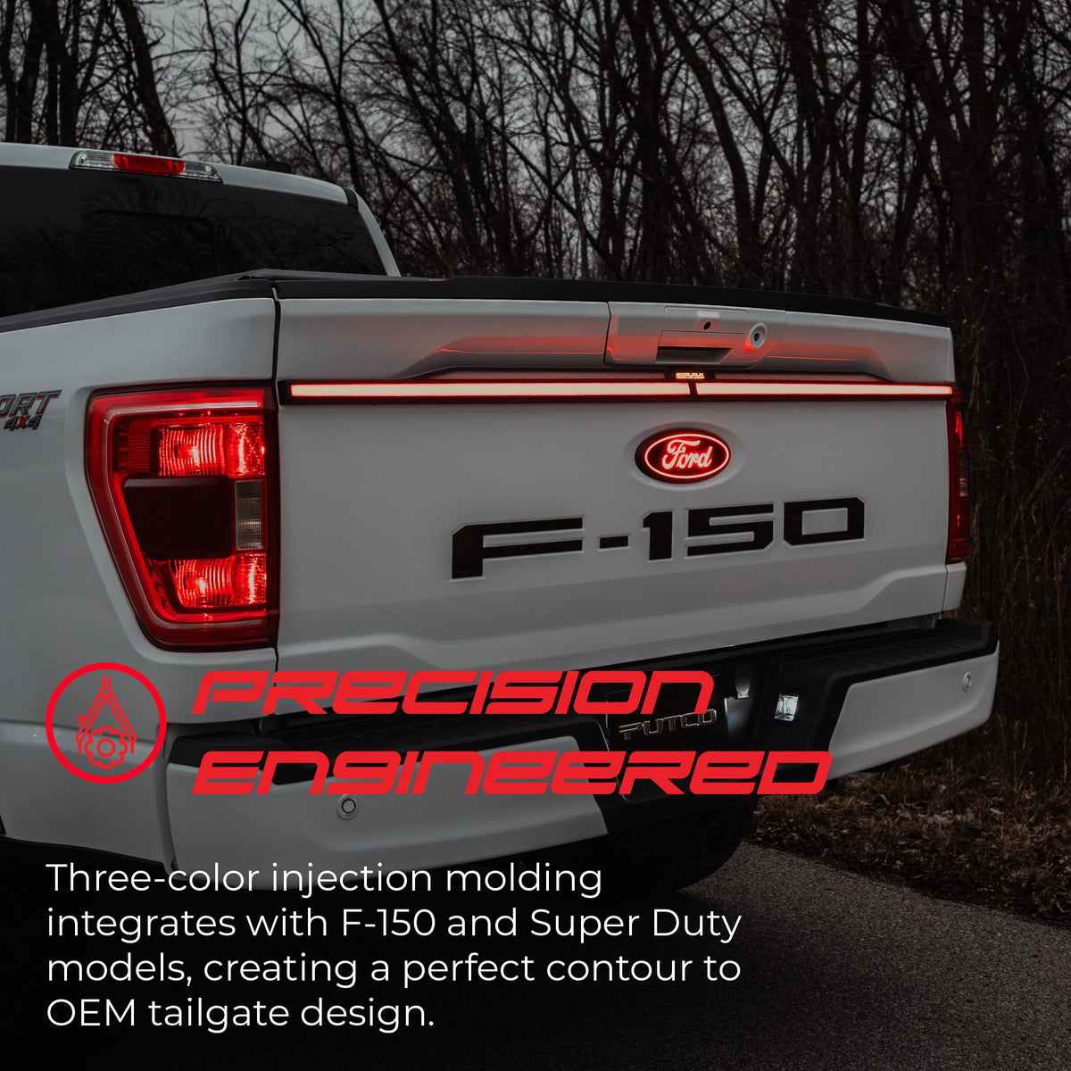 Putco 92060-12 Putco 92060-12 Excalibur LED Tailgate Light Bar for 2021-2023 Ford F-150 with Factory Halogen Tail Lamps