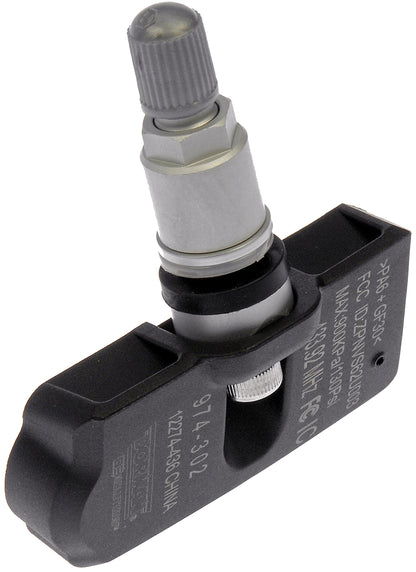 DORMAN 974-302 Dorman 974-302 Tire Pressure Monitoring System (TPMS) Programmable Sensor Compatible with Select Models