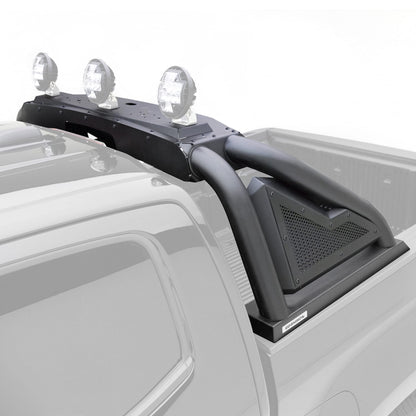 GO RHINO 911010T Go Rhino Sport Bar 2.0 w/Mounting for up to 6" Individual Lights & LED Light Bars up to 40" | Textured Black | 911010T | Fits 19-23 Chevrolet/GMC Silverado/GMC Sierra 1500 & Others (See Description)