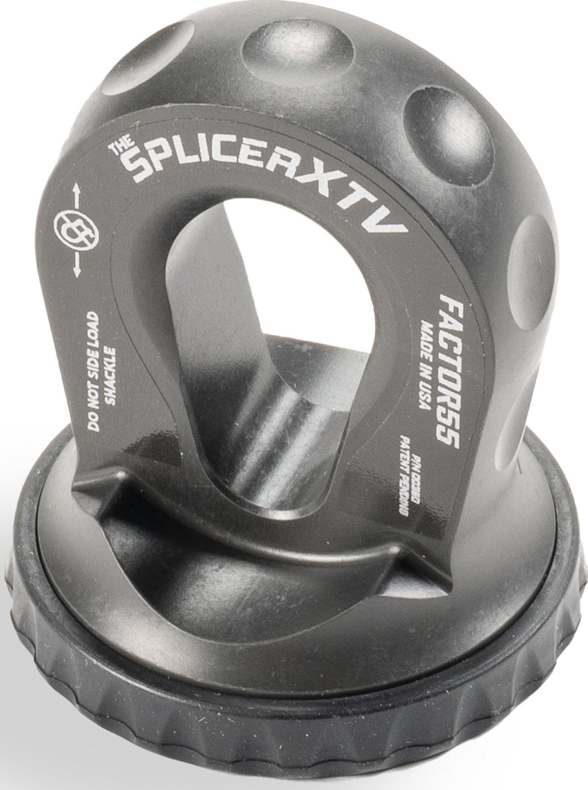 FACTOR 55 00355-06 Factor 55 XTV Splicer Synthetic Rope Shackle Mouting Thimble, Fits Pin/Bow End of 1/2 and 5/8" Shackles - Gray