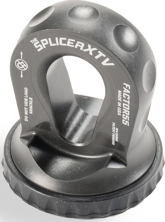 FACTOR 55 00355-06 Factor 55 XTV Splicer Synthetic Rope Shackle Mouting Thimble, Fits Pin/Bow End of 1/2 and 5/8" Shackles - Gray