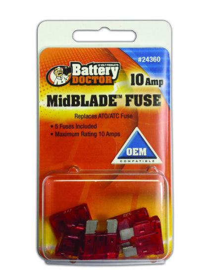 Wirthco 24365-7 Engineering Inc 24365-50 15 Amp Fuse ATC/ATO 50