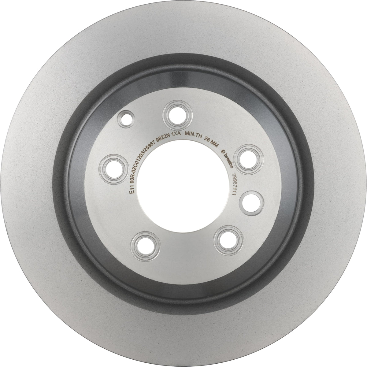 BREMBO 09B58911C02 Brembo 09.B589.11 UV Coated vented Front Brake Rotor FORD OE# 4R3Z1125A