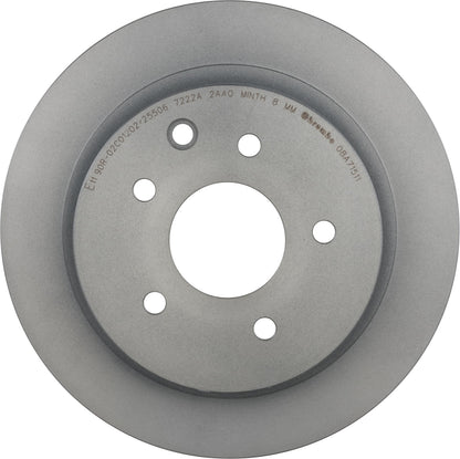 BREMBO 08A71511C02 Brembo 08.A715.11 UV Coated solid Rear Brake Rotor FENGSHEN/INFINITI/NISSAN/NISSAN (DFAC)/RENAULT (DFAC) OE# 43206JD00A