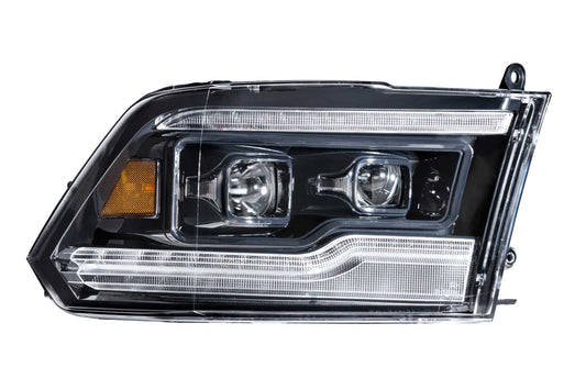 MORIMOTO LF520-A-ASM Morimoto Lighting LF520-A-ASM 2x (One Pair) Amber XB LED Headlights fits Dodge Ram 2500