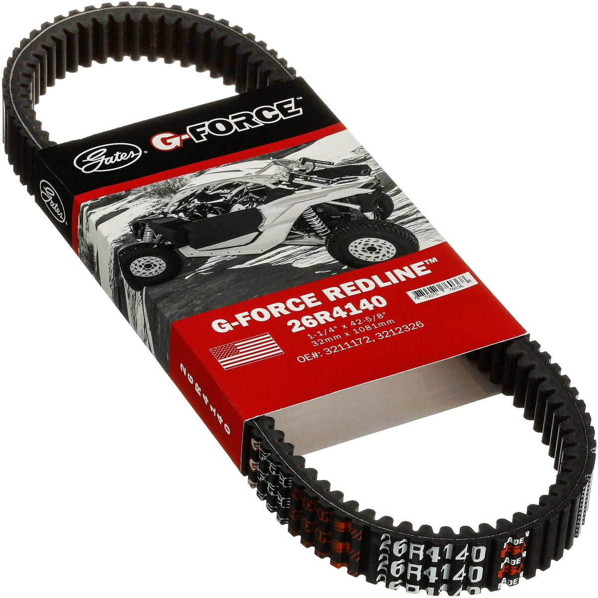 Gates 26R4140 G Force Redline Continuously Variable
