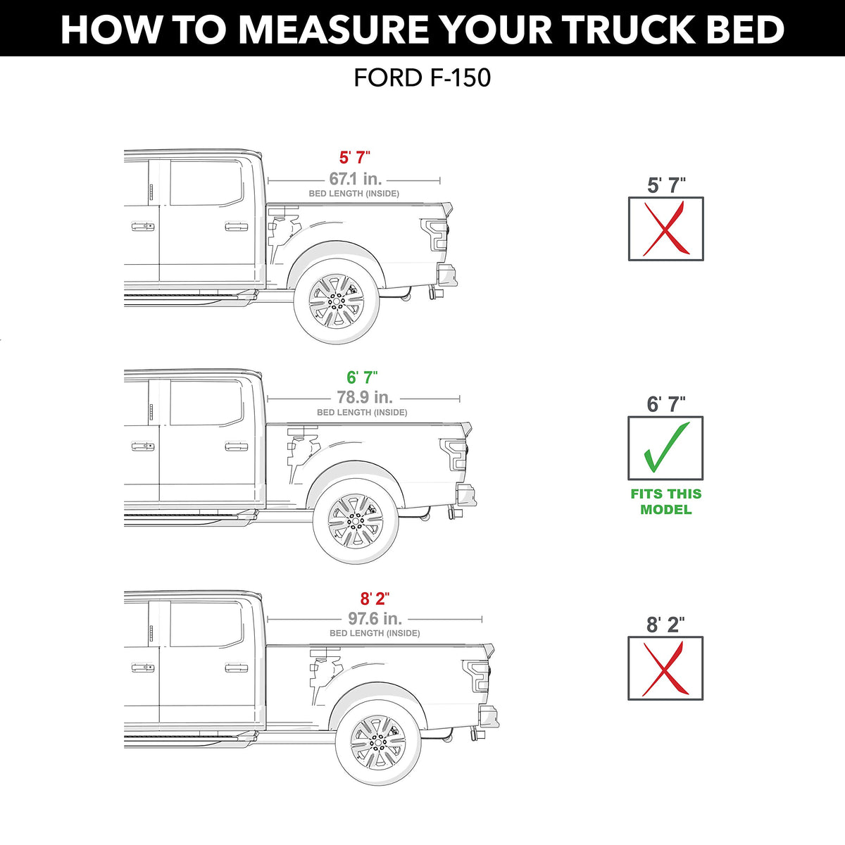 Retrax 80374 RealTruck Retrax RetraxPRO MX Retractable Truck Bed Tonneau Cover – 80374 – Fits 2015 - 2020 Ford F-150 Super Crew, Super Cab & Reg. Cab 6' 7" Bed (78.9")