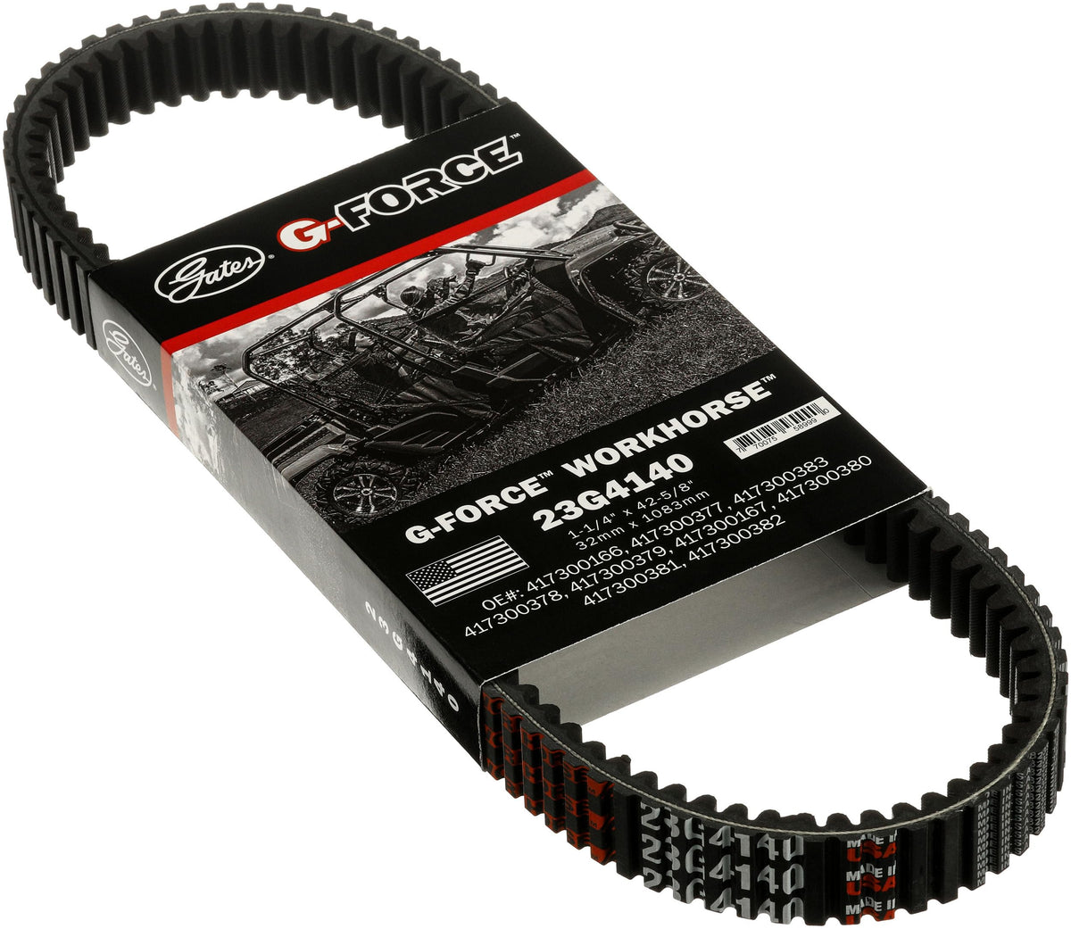 Gates 23G4140 G Force Workhorse Continuously Variable