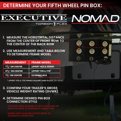 GEN-Y HITCH GH-8047AL GEN-Y Hitch Executive Torsion-Flex 5th Wheel to Gooseneck | Made in USA