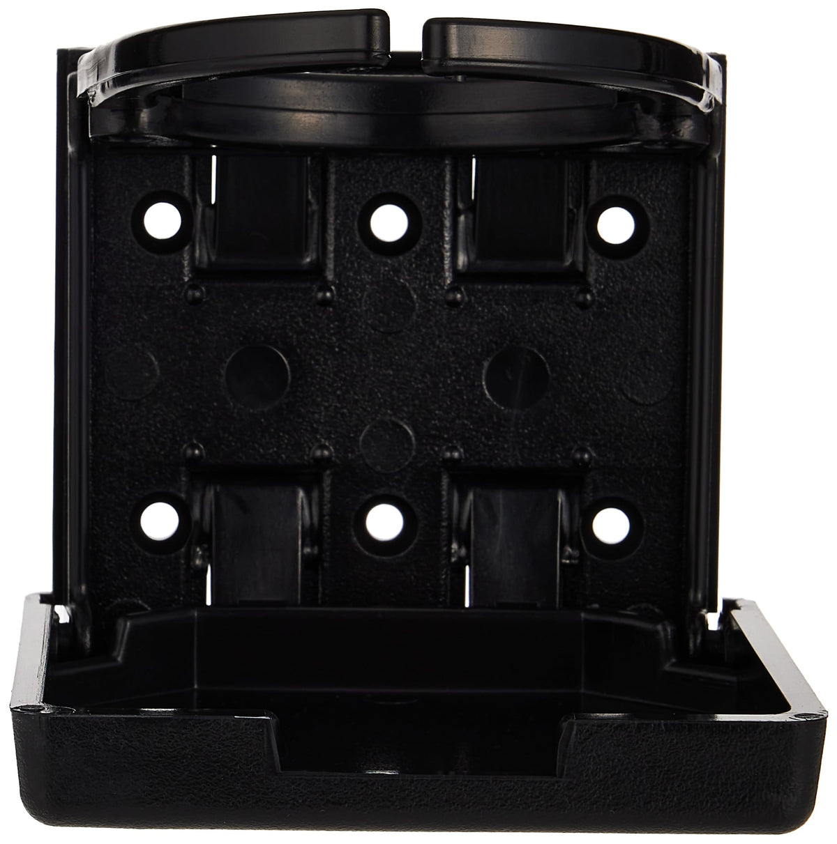 JR PRODUCTS 45619 JR Products 45619 Black Adjustable Cup Holder