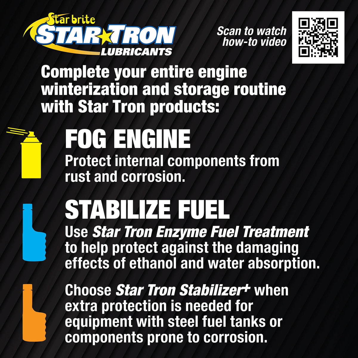 STAR BRITE 084812 STAR BRITE Fogging Oil - Rust & Corrosion Protection