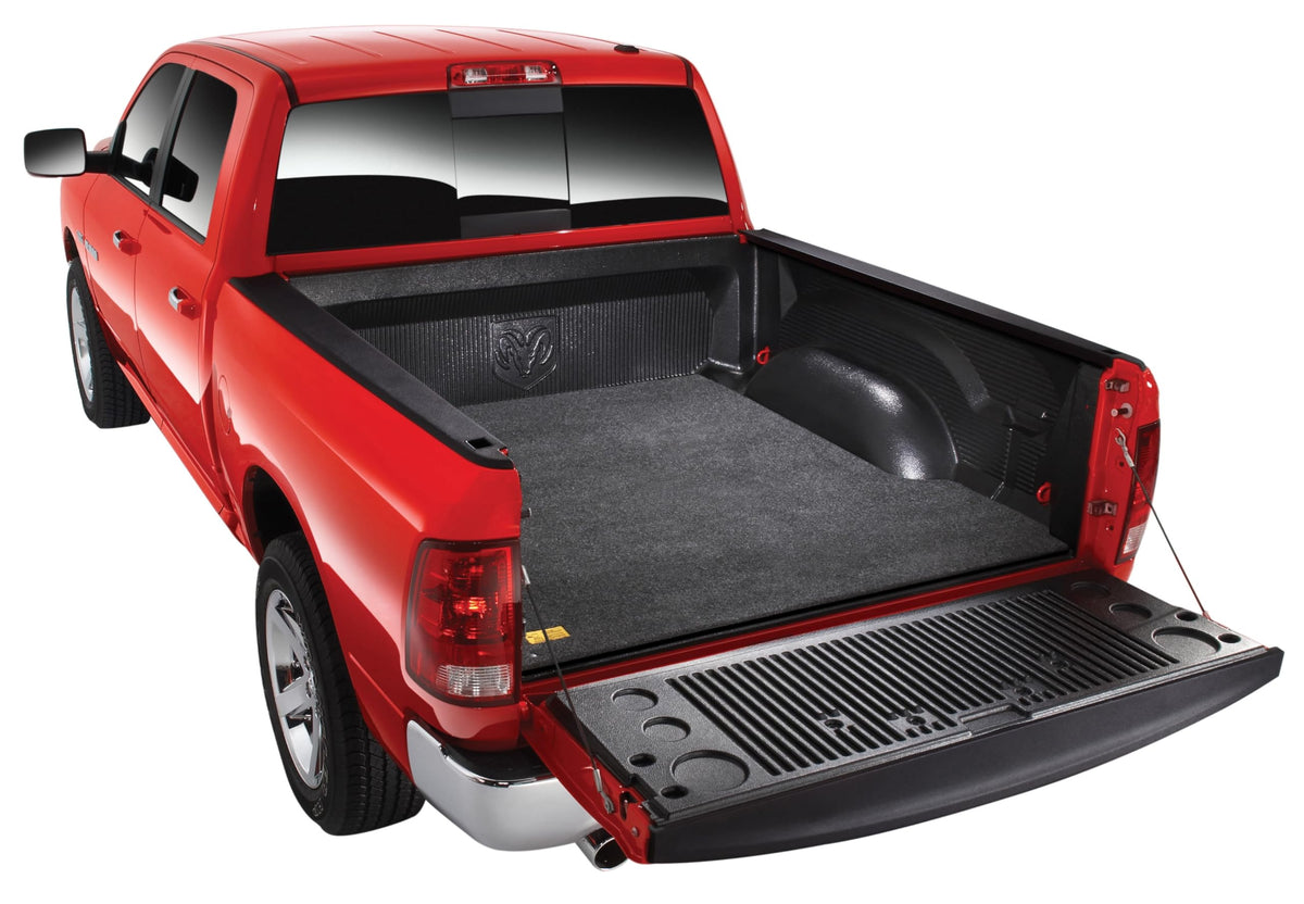 BEDRUG BMT09CCD BedRug Bedmat | Fits 2009 - 2018 Dodge Ram, 2019 - 2025 Ram (Classic Body)w/o Rambox, 67.4 Bed, Models w/Drop-In Liners | Charcoal Grey, BMT09CCD