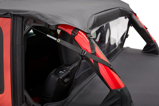 BESTOP 52608-35 Bestop Header Safari Cable Style Bikini 5260835 for Jeep Wrangler JL 4-Door