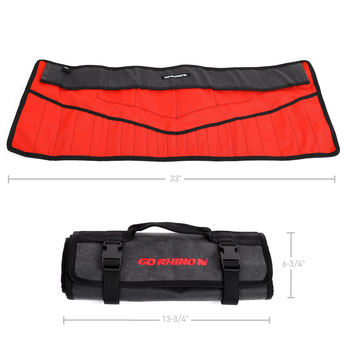 GO RHINO XG1020-01 Go Rhino - XG1020-01 - XVENTURE GEAR TOOL ROLL SMALL