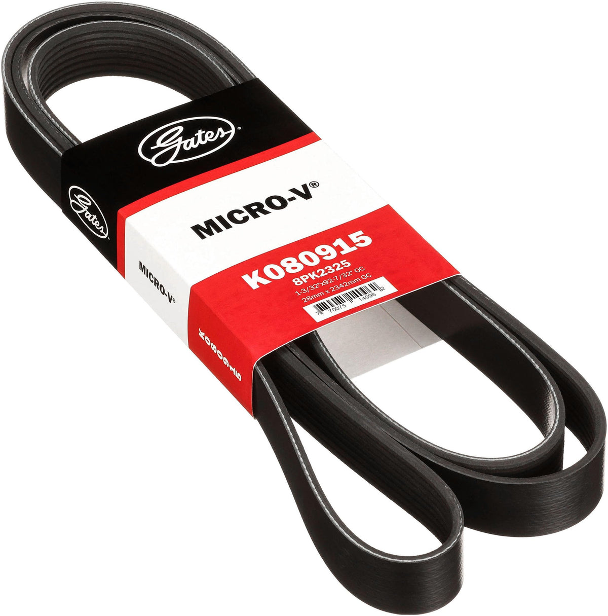 Gates K080915 Micro-V Serpentine Drive Belt
