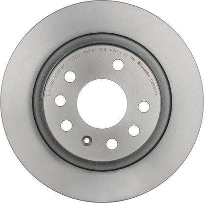 BREMBO 08951111C02 Brembo 08.9511.11 UV Coated solid Rear Brake Rotor BAIC/CADILLAC/CHEVROLET/OPEL/SAAB/VAUXHALL OE# 569115