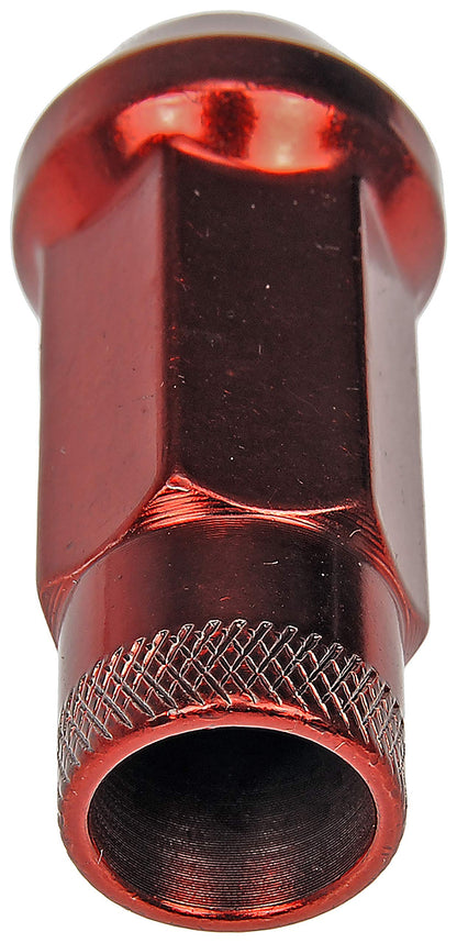 Dorman 713-385E RED OPEN END KNURLED WHEEL NUTS