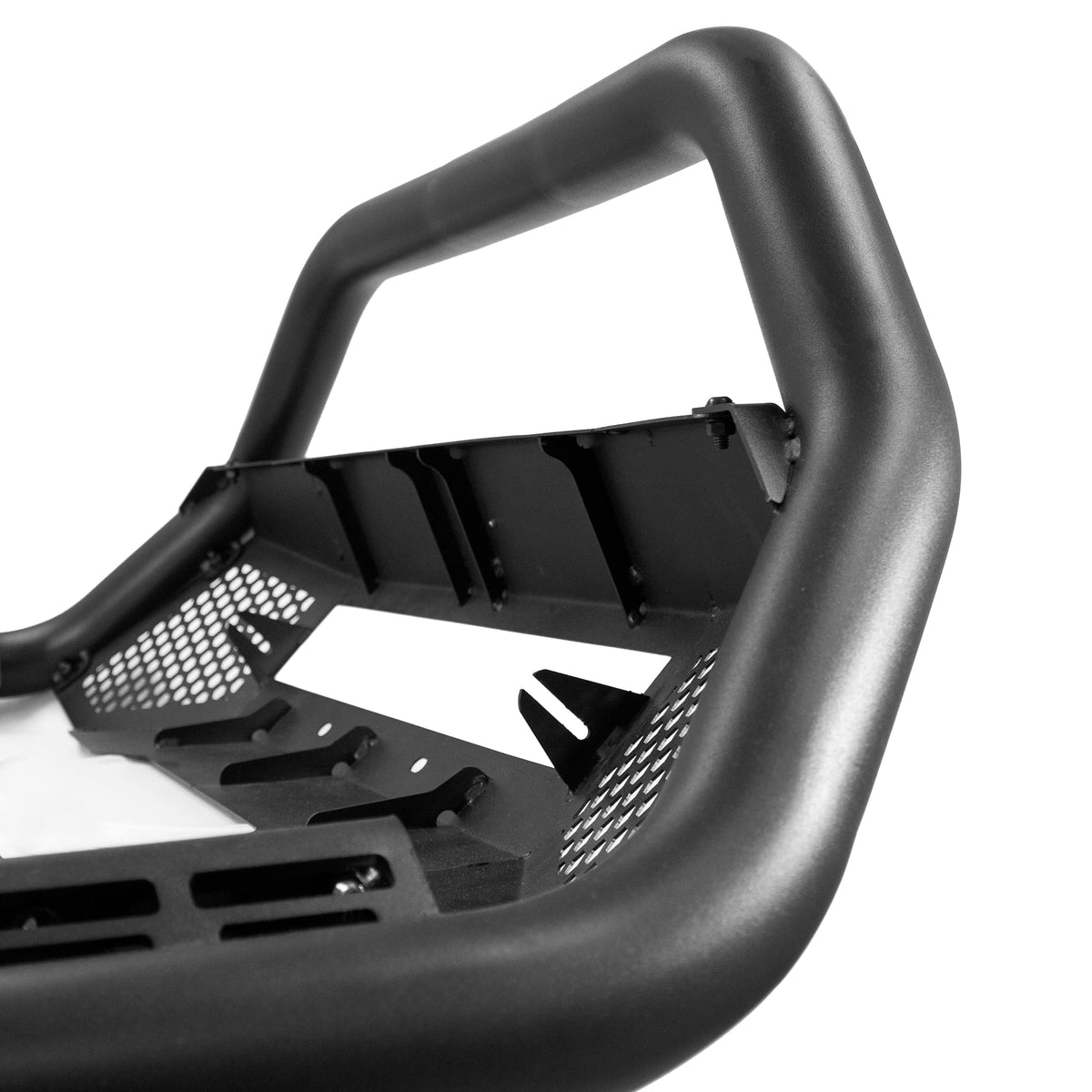 GO RHINO 545660T Go Rhino RC4 Bull Bar w/ Hole for 20" Single Row LED Light Bar & Mounting Brackets | Mild Steel, Textured Black | 545660T | Fits 2016 - 2023 Toyota 4Runner