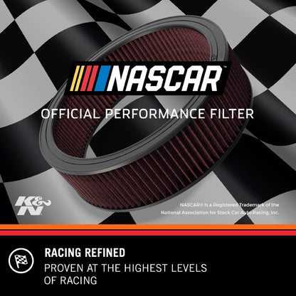 K&N FILTER E-3952 K&N High-Flow Original Lifetime Engine Air Filter: High Performance, Premium, Washable, Industrial Replacement Filter, Heavy Duty: E-3952