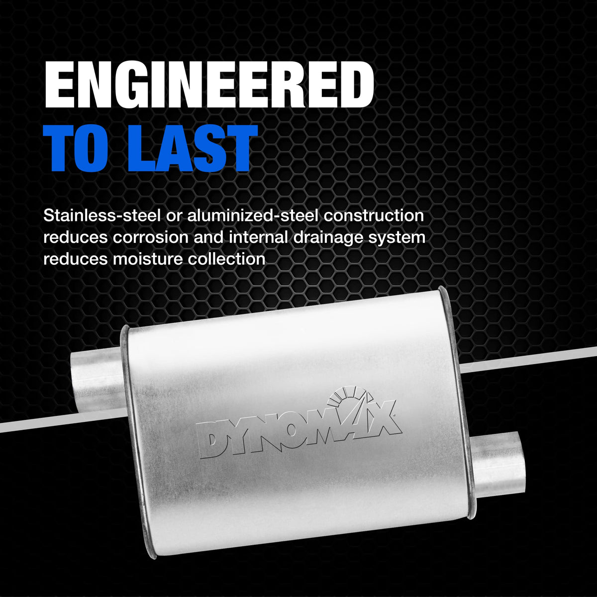 DYNOMAX 17674 Dynomax Super Turbo 17674 Exhaust Muffler for Chevrolet Silverado 1500
