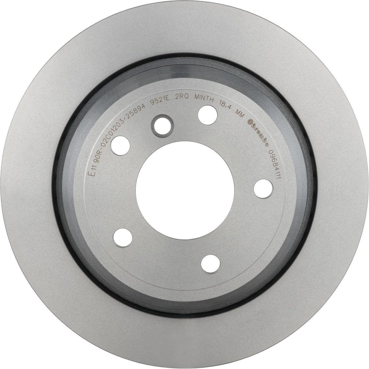 BREMBO 09684111C02 Brembo 09.6841.11 UV Coated vented Rear Brake Rotor ALPINA/BMW OE# 34216767060